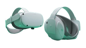 Futuristic Vr Headset Vinyl Car Decal Sticker – Waterproof & UV-Resistant 