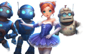 Atomic Ballerina Vinyl Car Decal Sticker – Waterproof & UV-Resistant 