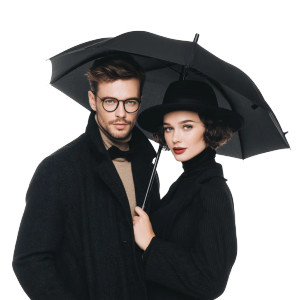 Stylish Slavic Couple Vinyl Car Decal Sticker – Waterproof & UV-Resistant 