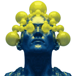 Glowing Head Spheres Vinyl Car Decal Sticker – Waterproof & UV-Resistant 