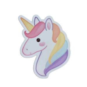 Kawaii Unicorn Sticker V3 Vinyl Car Decal Sticker – Waterproof & UV-Resistant 