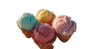 Beach Ice Cream Vinyl Car Decal Sticker – Waterproof & UV-Resistant 