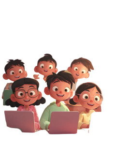 Indonesian Kids Learning Vinyl Car Decal Sticker – Waterproof & UV-Resistant 