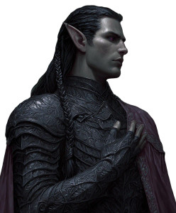 Dark Fantasy Elf V8 Vinyl Car Decal Sticker – Waterproof & UV-Resistant 