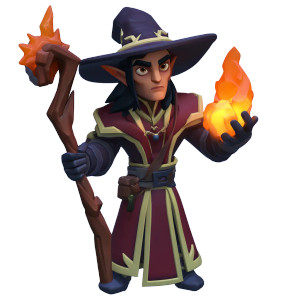 Male Elf Wizard Vinyl Car Decal Sticker – Waterproof & UV-Resistant 