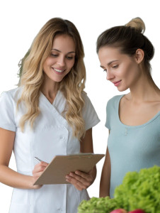 Friendly Nutritionist Consultation Vinyl Car Decal Sticker – Waterproof & UV-Resistant 