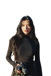 Mongolian Photographer Vinyl Car Decal Sticker – Waterproof & UV-Resistant 