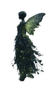 Dark Fairy Silhouette V2 Vinyl Car Decal Sticker – Waterproof & UV-Resistant 