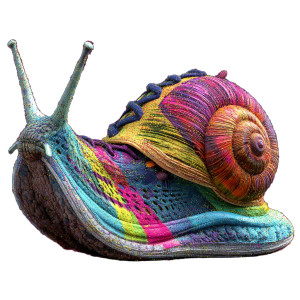 Snail In Shoe Vinyl Car Decal Sticker – Waterproof & UV-Resistant 