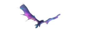 Futuristic Neon Dragon Vinyl Car Decal Sticker – Waterproof & UV-Resistant 