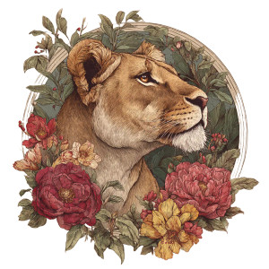 Majestic Lioness Tattoo V2 Vinyl Car Decal Sticker – Waterproof & UV-Resistant Majestic Lioness Tattoo V2 Vinyl Car Decal Sticker – Waterproof & UV-Resistant