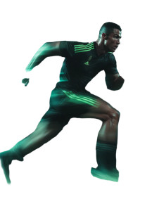 Ronaldo Sprinting Vinyl Car Decal Sticker – Waterproof & UV-Resistant 