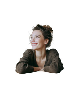Smiling Young Woman V37 Vinyl Car Decal Sticker – Waterproof & UV-Resistant Smiling Young Woman V37 Vinyl Car Decal Sticker – Waterproof & UV-Resistant