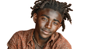 Handsome Teen Locs Vinyl Car Decal Sticker – Waterproof & UV-Resistant Handsome Teen Locs Vinyl Car Decal Sticker – Waterproof & UV-Resistant