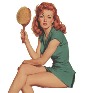 Strict Redhead With Hairbrush Vinyl Car Decal Sticker – Waterproof & UV-Resistant  Strict Redhead With Hairbrush Vinyl Car Decal Sticker – Waterproof & UV-Resistant