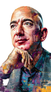 Jeff Bezos Portrait Vinyl Car Decal Sticker – Waterproof & UV-Resistant Jeff Bezos Portrait Vinyl Car Decal Sticker – Waterproof & UV-Resistant