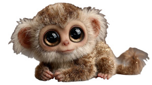 Baby Monkey Vinyl Car Decal Sticker – Waterproof & UV-Resistant 