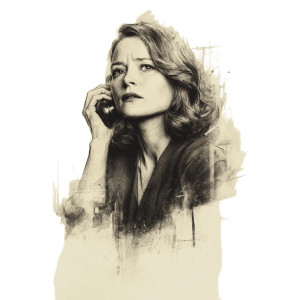 Noir Jodie Foster Vinyl Car Decal Sticker – Waterproof & UV-Resistant Noir Jodie Foster Vinyl Car Decal Sticker – Waterproof & UV-Resistant