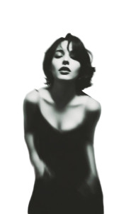 Moody Goddess Portrait Vinyl Car Decal Sticker – Waterproof & UV-Resistant 