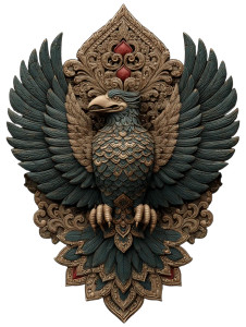 Flying Garuda Vinyl Car Decal Sticker – Waterproof & UV-Resistant 