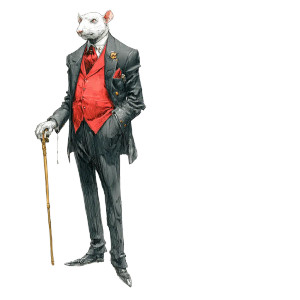 Rat-Man Concept Vinyl Car Decal Sticker – Waterproof & UV-Resistant 