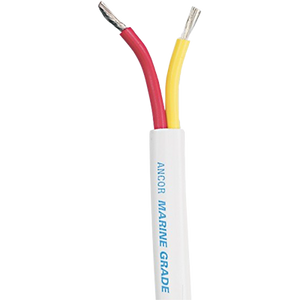 Ancor 100' 8/2 AWG Safety Duplex Wire | Premium Vinyl Insulation, Flexible & Resistant Ancor 100' 8/2 AWG Safety Duplex Wire | Premium Vinyl Insulation, Flexible & Resistant