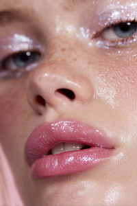 Glamorous Makeup Model Vinyl Car Decal Sticker – Waterproof & UV-Resistant 