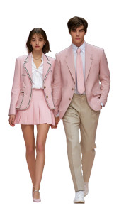 Fashion Runway Duo V3 Vinyl Car Decal Sticker – Waterproof & UV-Resistant 