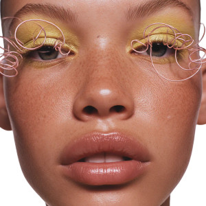 Edgy Model Portrait V12 Vinyl Car Decal Sticker – Waterproof & UV-Resistant 