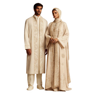 Eid Fashion Greeting Vinyl Car Decal Sticker – Waterproof & UV-Resistant 