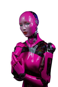 Porcelain Robot V4 Vinyl Car Decal Sticker – Waterproof & UV-Resistant 
