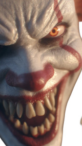 Demon Clown Closeup Vinyl Car Decal Sticker – Waterproof & UV-Resistant Demon Clown Closeup Vinyl Car Decal Sticker – Waterproof & UV-Resistant