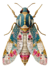 Vintage Butterfly Collage Vinyl Car Decal Sticker – Waterproof & UV-Resistant 