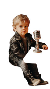 Stylish Toddler Influencer Vinyl Car Decal Sticker – Waterproof & UV-Resistant 