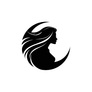 Elegant Woman Logo Vinyl Car Decal Sticker – Waterproof & UV-Resistant Elegant Woman Logo Vinyl Car Decal Sticker – Waterproof & UV-Resistant