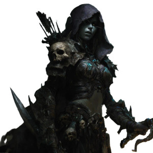 Undead Rogue V2 Vinyl Car Decal Sticker – Waterproof & UV-Resistant 