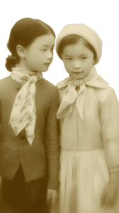 Childhood Friends Playing Vinyl Car Decal Sticker – Waterproof & UV-Resistant 