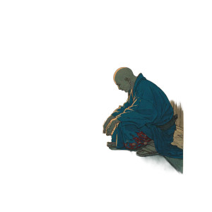 Vintage Japanese Man Vinyl Car Decal Sticker – Waterproof & UV-Resistant 