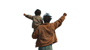 Father And Son V59 Vinyl Car Decal Sticker – Waterproof & UV-Resistant 