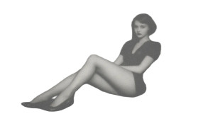 Leaning Woman Legs Vinyl Car Decal Sticker – Waterproof & UV-Resistant 