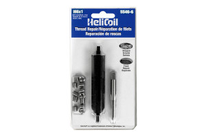 Helicoil Thread Repair Kit | Universal Fit | M6 x 1 Thread Size | 12 Inserts/Tap/Tool | Stainless Steel | Lifetime Warranty Helicoil Thread Repair Kit | Universal Fit | M6 x 1 Thread Size | 12 Inserts/Tap/Tool | Stainless Steel | Lifetime Warranty