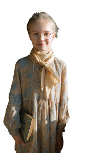 Artistic Young Girl Vinyl Car Decal Sticker – Waterproof & UV-Resistant 