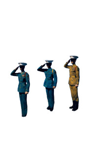 Saluting Soldiers Memorial Vinyl Car Decal Sticker – Waterproof & UV-Resistant Saluting Soldiers Memorial Vinyl Car Decal Sticker – Waterproof & UV-Resistant