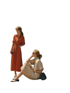 Stylish Yantra Pose Vinyl Car Decal Sticker – Waterproof & UV-Resistant 