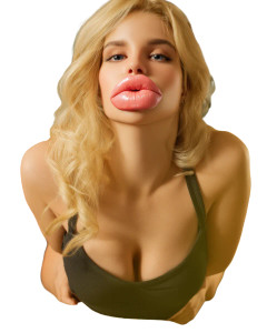 Pink Lips Selfie Vinyl Car Decal Sticker – Waterproof & UV-Resistant 