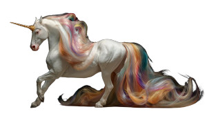 Divine Unicorn V2 Vinyl Car Decal Sticker – Waterproof & UV-Resistant 