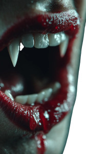 Vampire'S Fang Vinyl Car Decal Sticker – Waterproof & UV-Resistant 