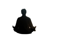 Meditating Cosmic Contact Vinyl Car Decal Sticker – Waterproof & UV-Resistant 