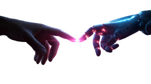 Human-Robot Connection V5 Vinyl Car Decal Sticker – Waterproof & UV-Resistant 