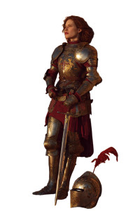 Spanish Warrior Woman Vinyl Car Decal Sticker – Waterproof & UV-Resistant 